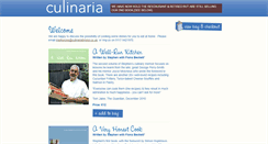 Desktop Screenshot of culinariabristol.co.uk